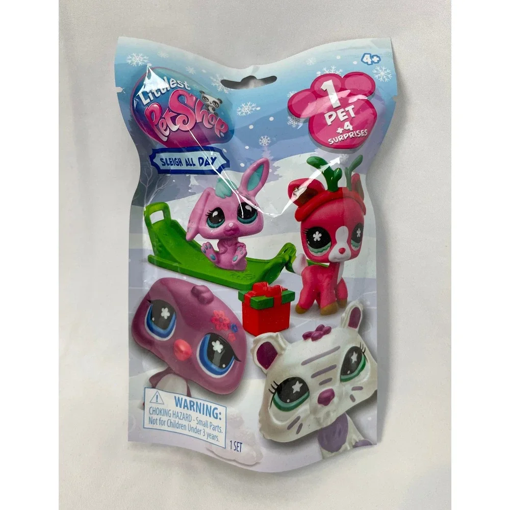 Littlest Pet Shop Sleigh All Day Holiday Christmas Mystery Figure